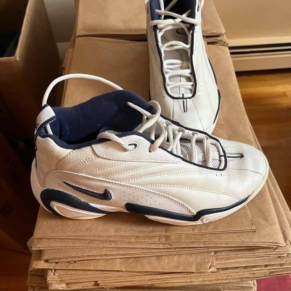 Nike Other - Nike Navy and White Athletic Shoes